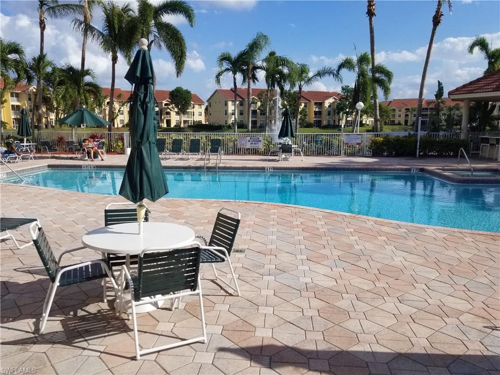 Community Pool and water feature
