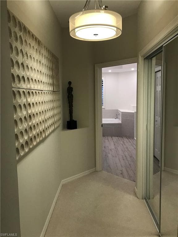 Master Bedroom/bathroom entrance