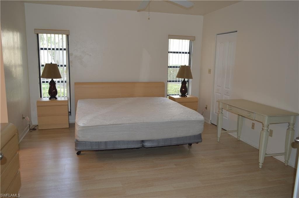 Large Master with 2 Walk-in Closets