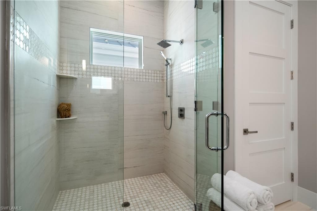 1st floor shower