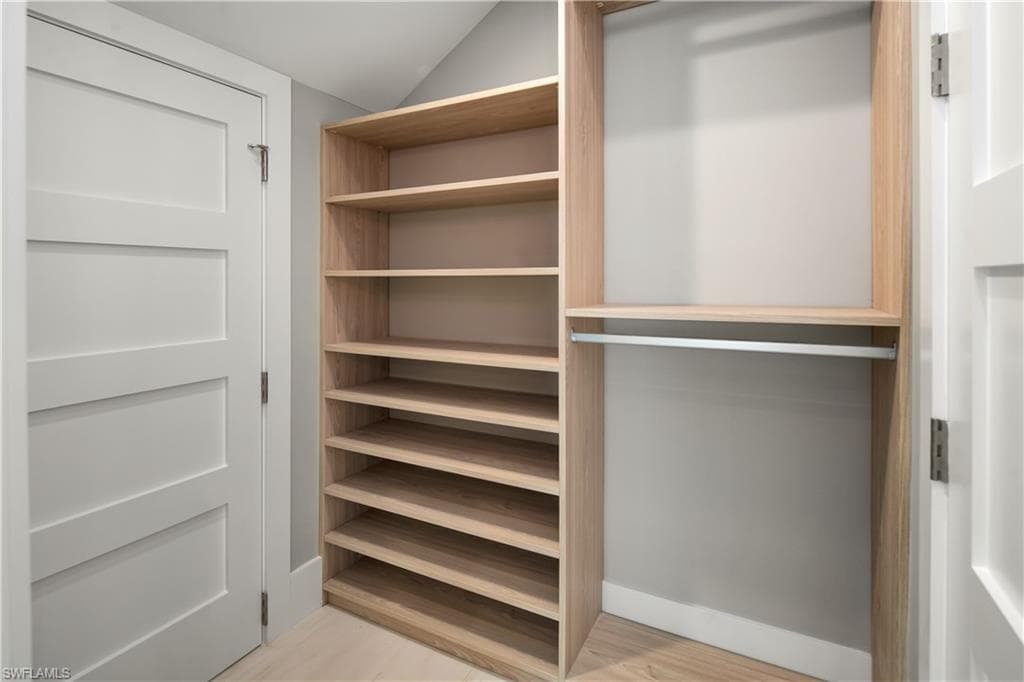 1st floor master closet
