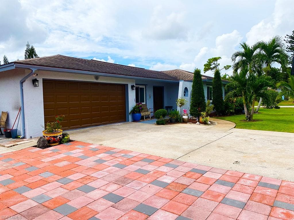Side View (pavers recently added)