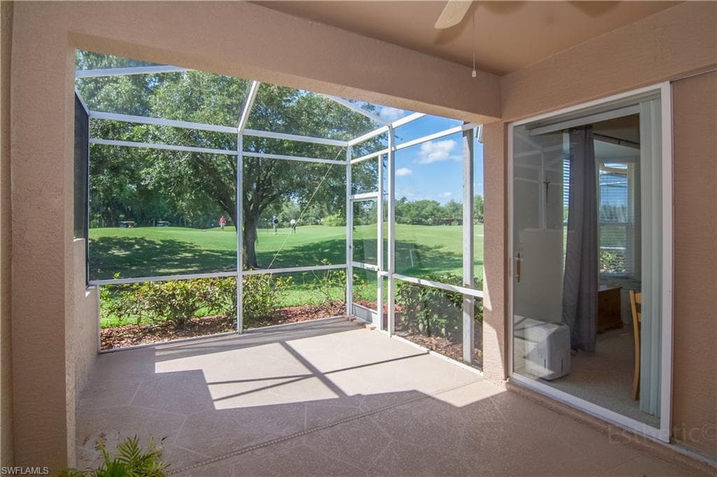 Rear extended Screened Lanai