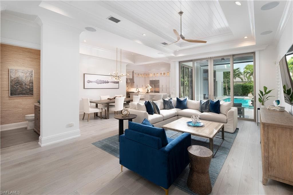 Family Room and Dining Room