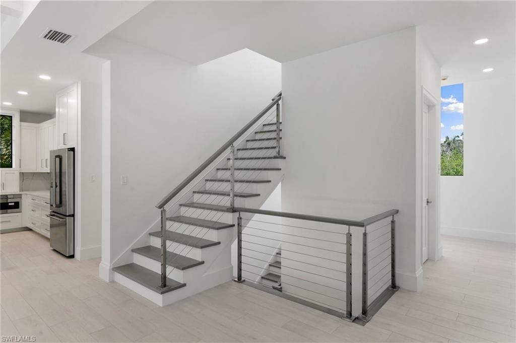 Custom rails with Natural Light