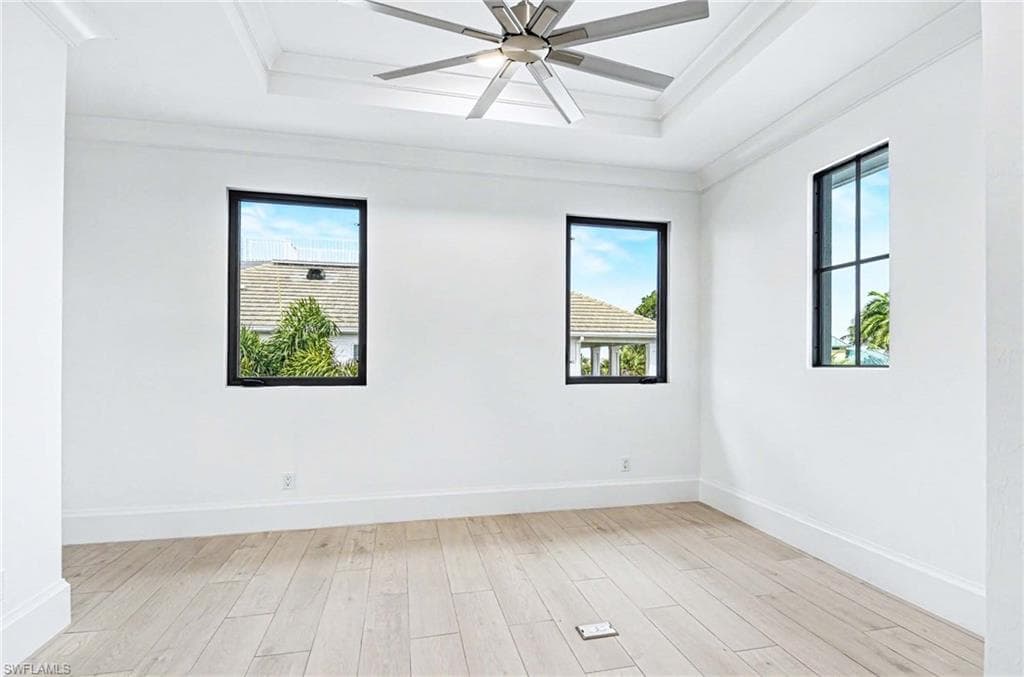 Office shown without furniture