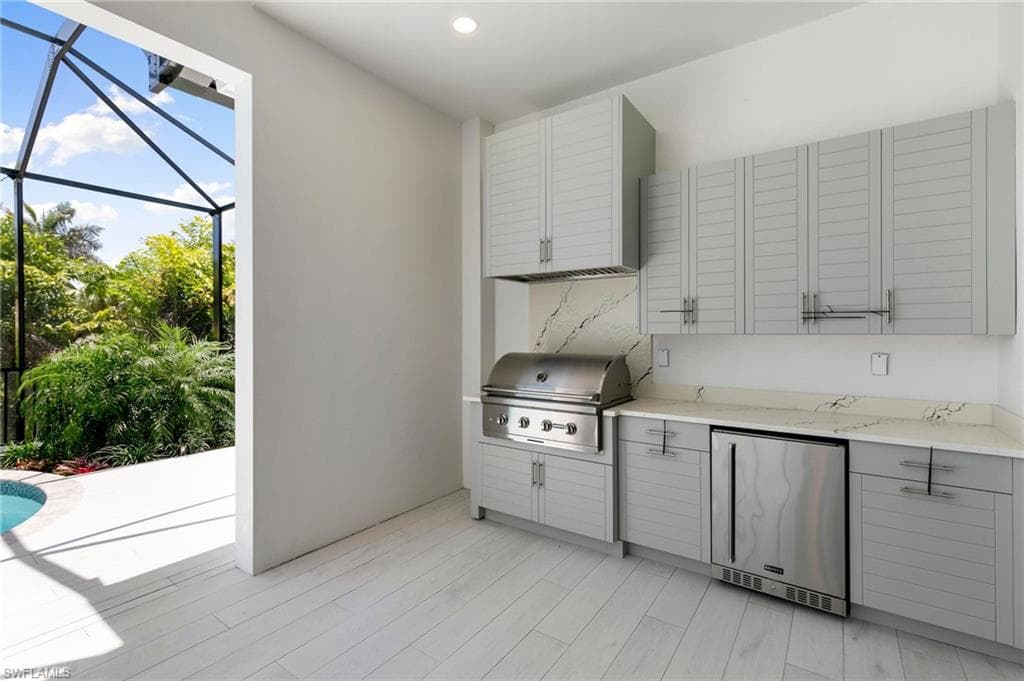 Outdoor kitchen