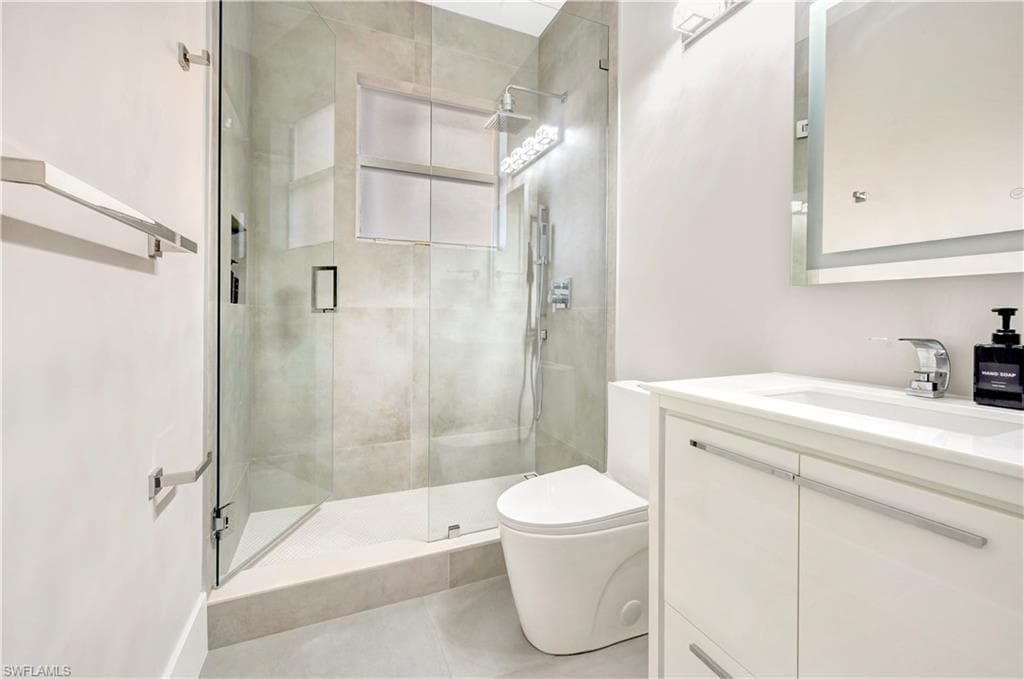 Renovated bathroom