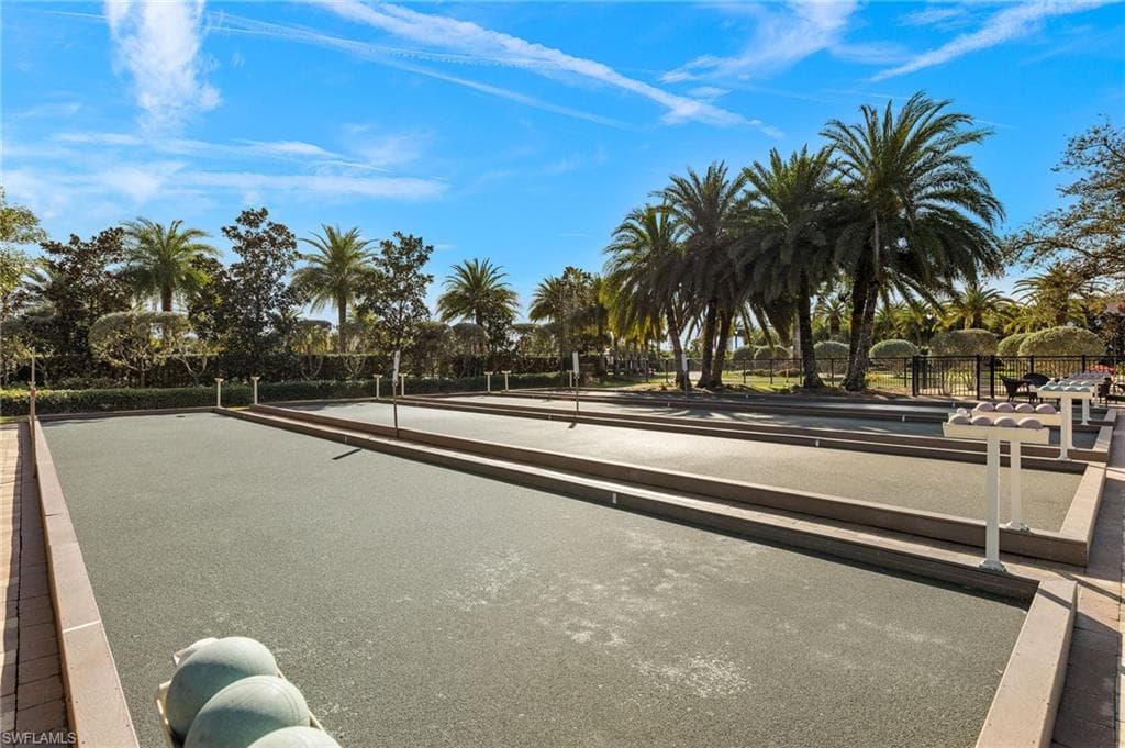 Bocce courts