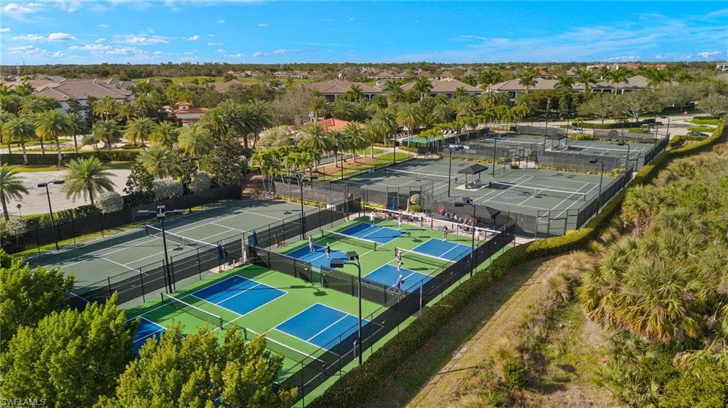 Sports complex pickleball courts