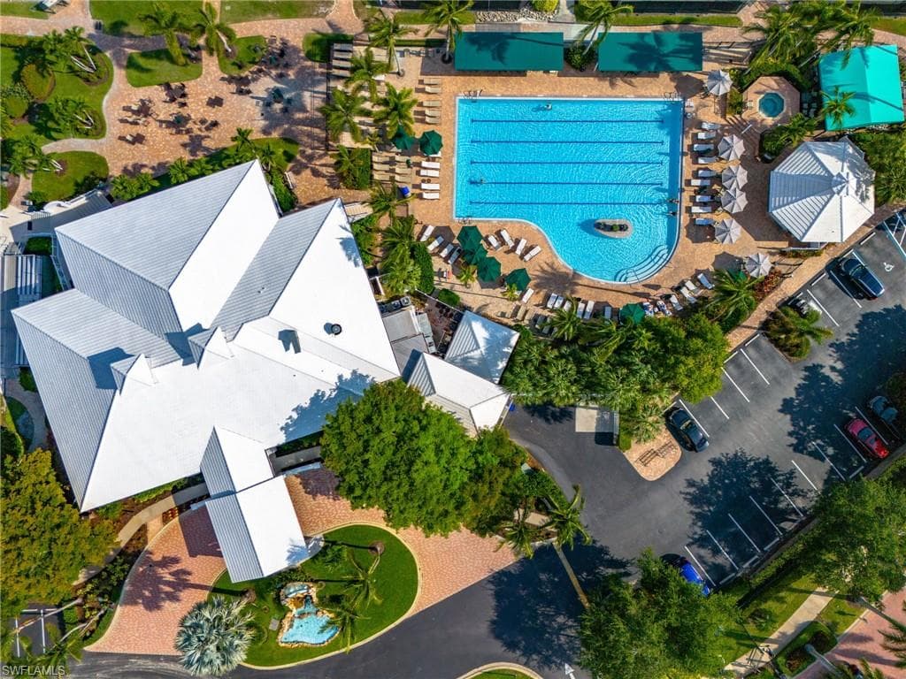 View of birds eye view of property