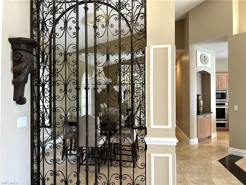 View from Foyer looking towards Dinging and Kitchen entry