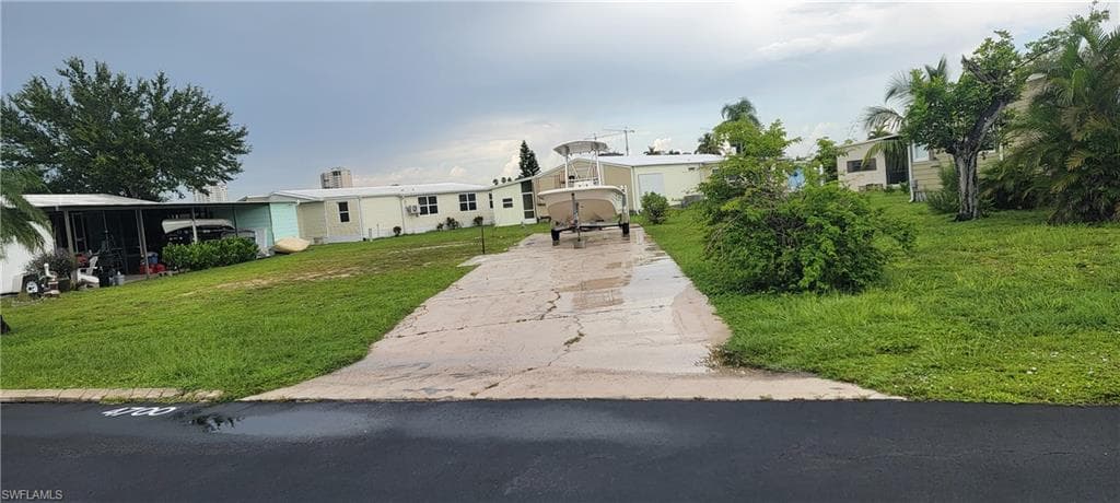 Vacant Lot & driveway
