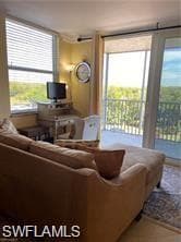 View of living room