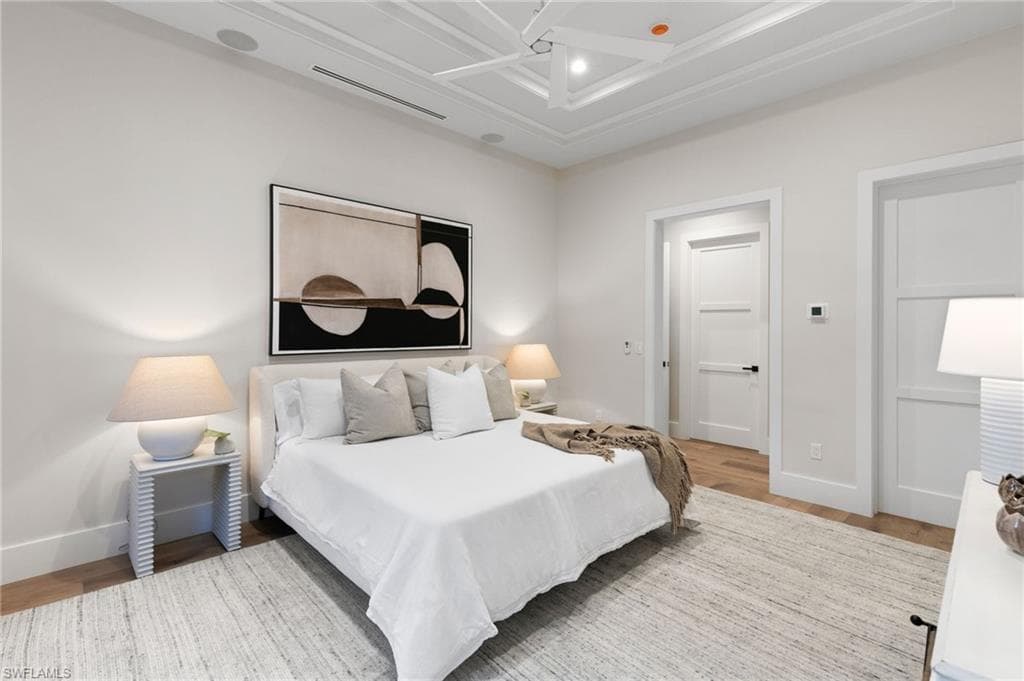 Primary Bedroom is Secluded and Serene - Tucked away from all the rest of the house