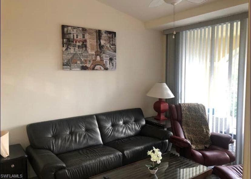 View of living room
