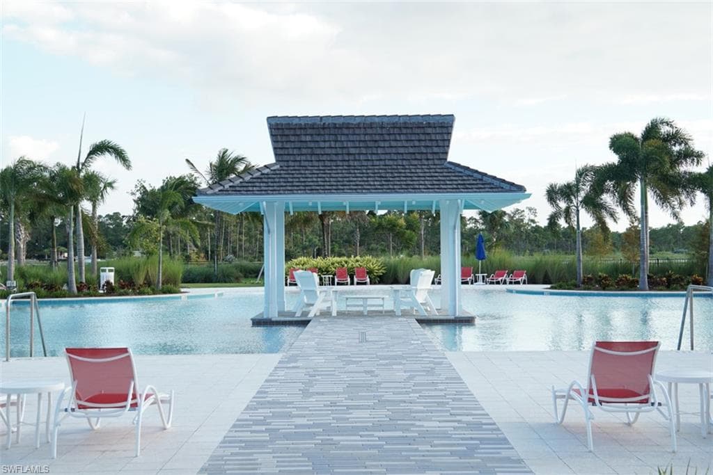 View of community featuring a pool