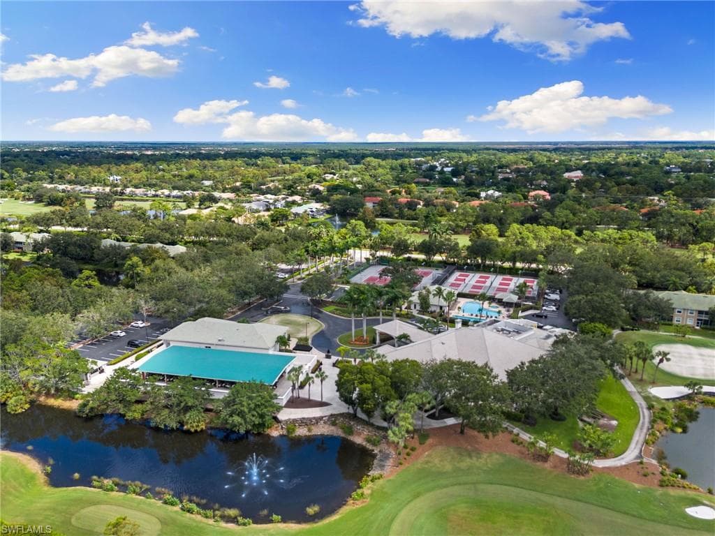Main clubhouse resort-style pool, tennis/pickleball courts, and more