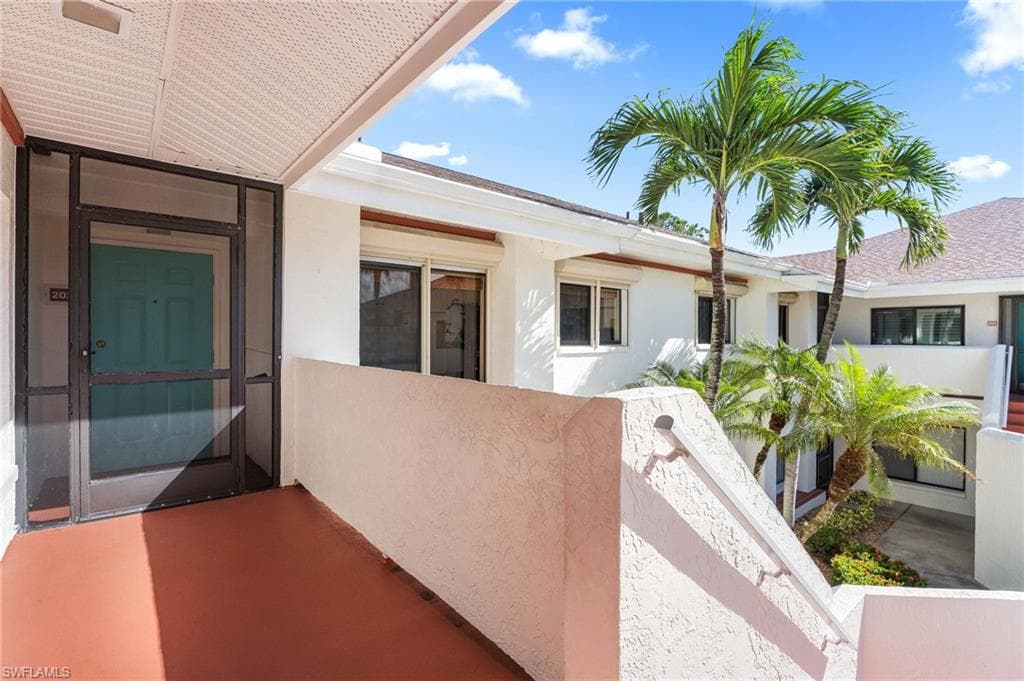 Entrance to condo