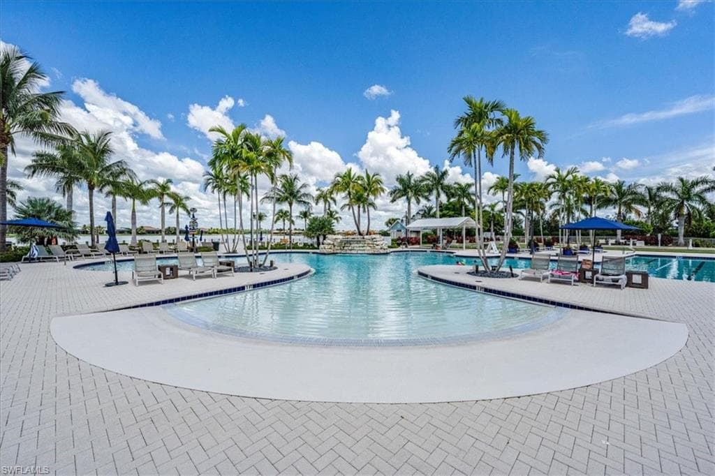 Resort style community pool