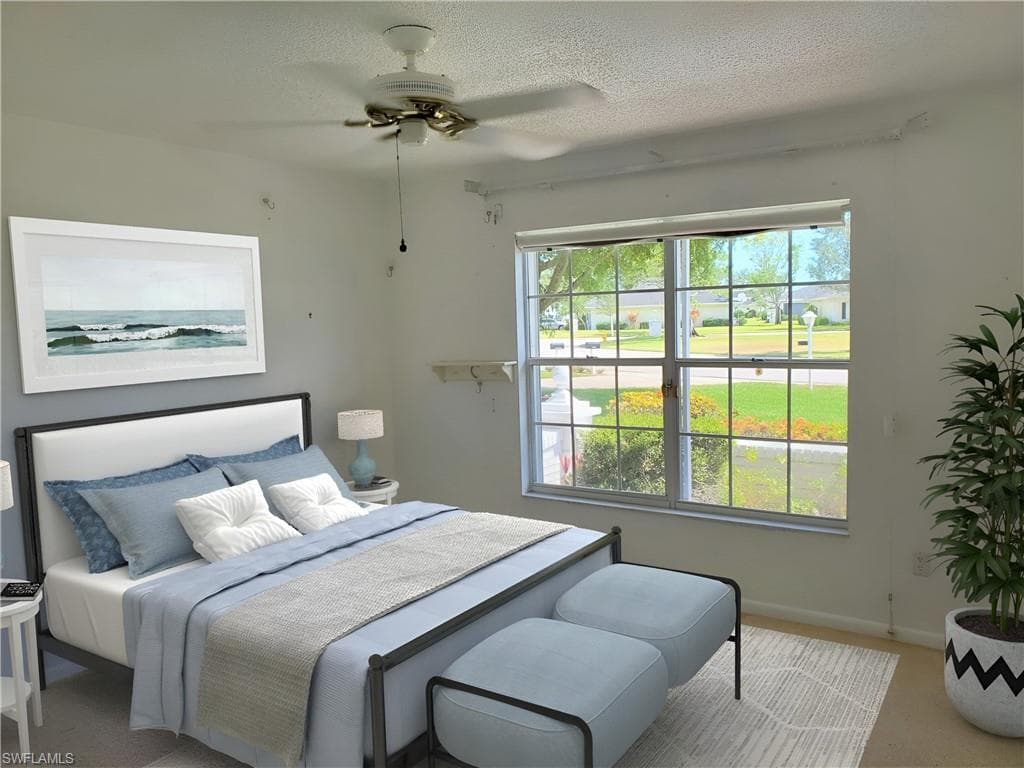 Bedroom 2 (staged)