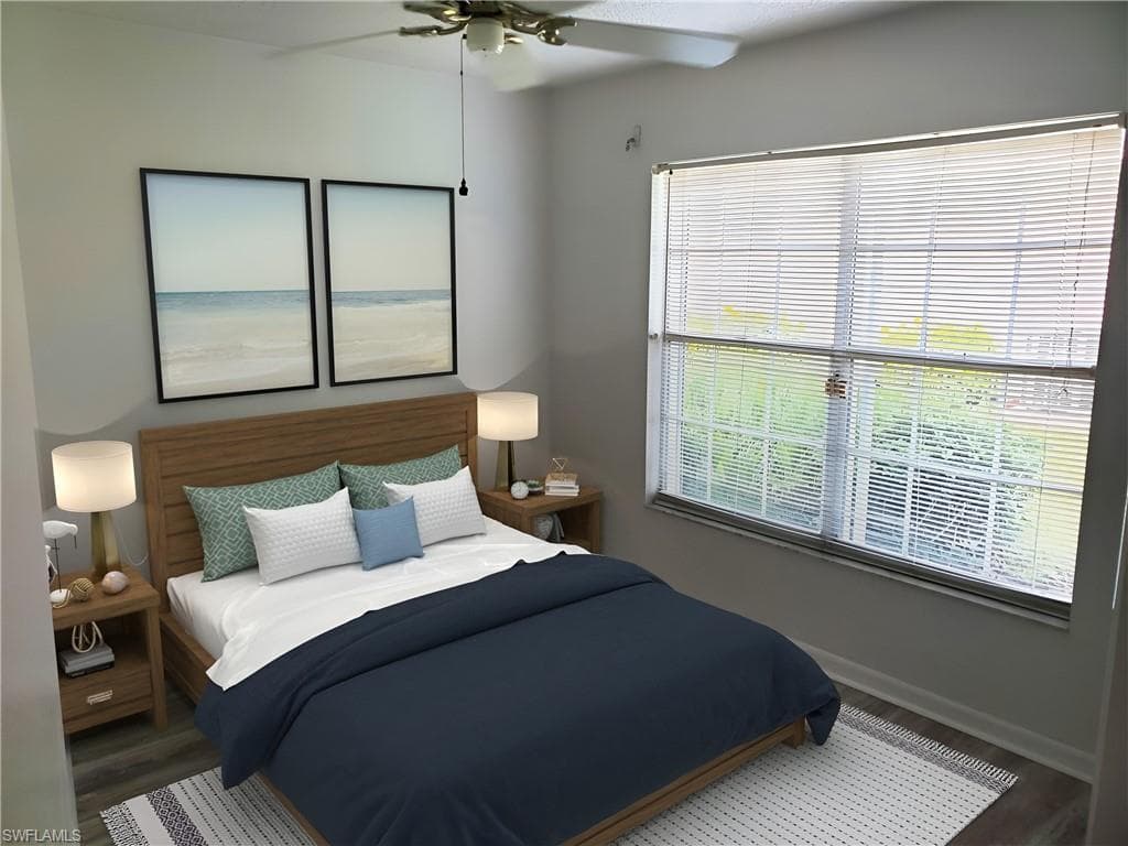 Bedroom 3 (staged)