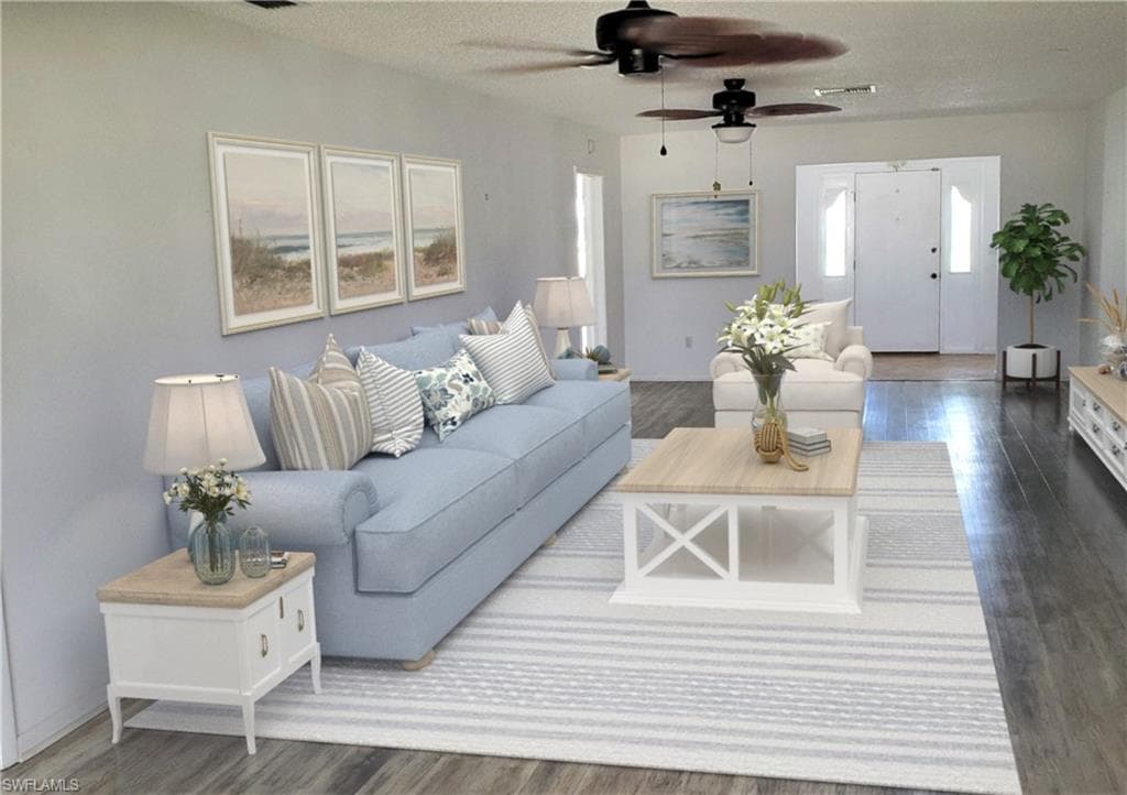 Living Room (staged)