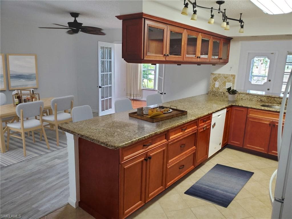 Kitchen & Dining Room (staged)