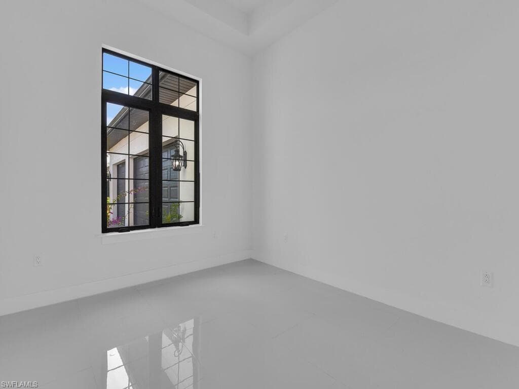 Empty room with plenty of natural light