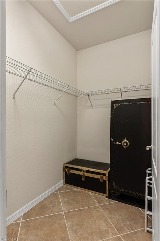 Second Master walk-in closet