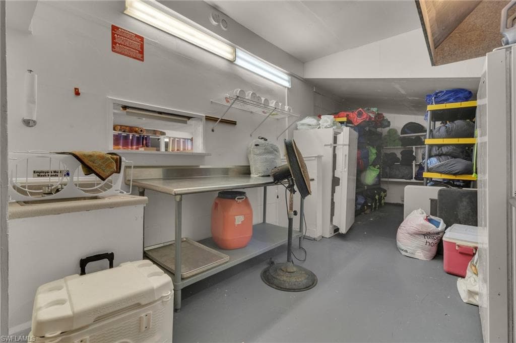 View of storage
