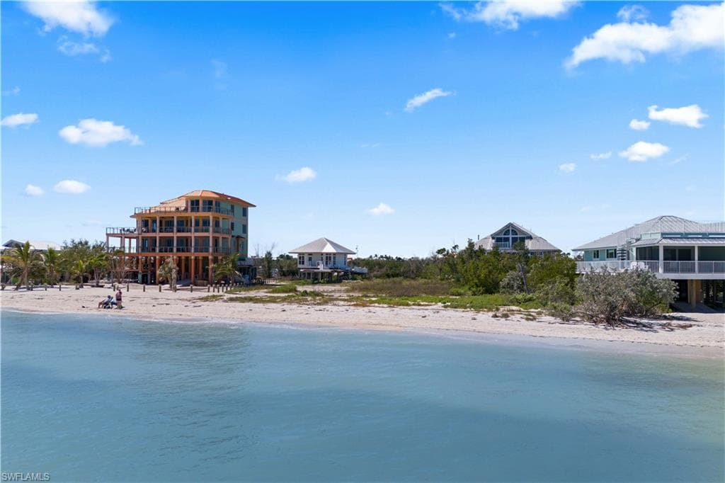 Another view facing east of the lot and the incredible beachfront it offers.