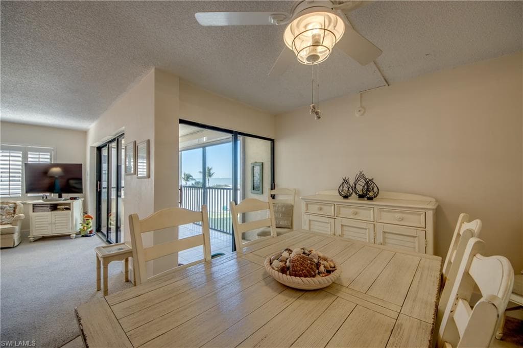 Dining Area looking towards the beach