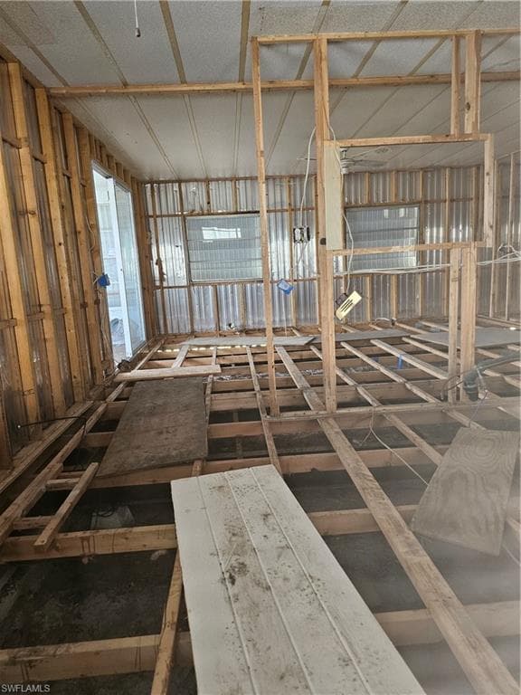 View of misc room