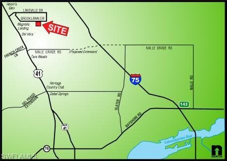 Map / location of property area