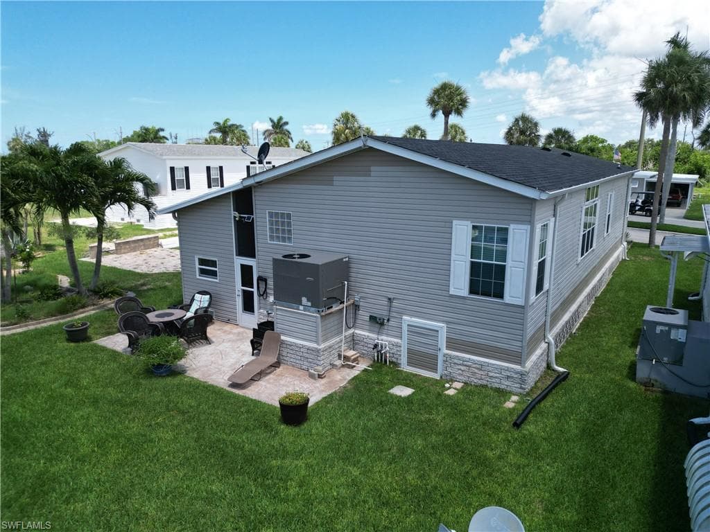 Rear of residence.