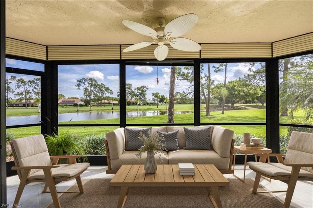Virtually Staged Lanai
