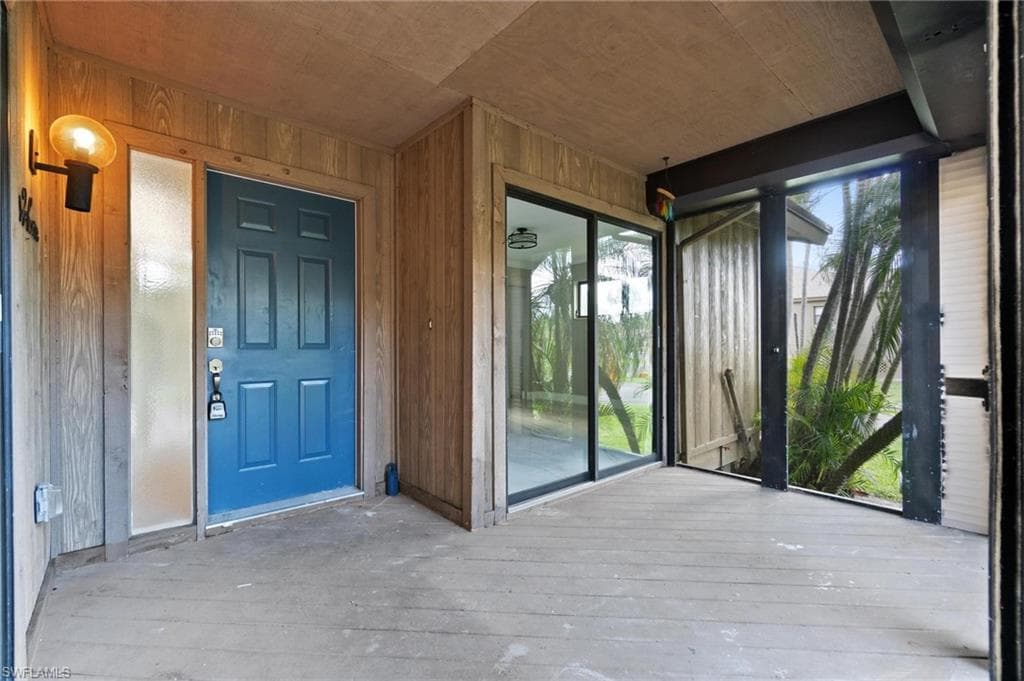 Entrance to property