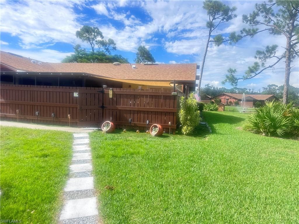 View of yard