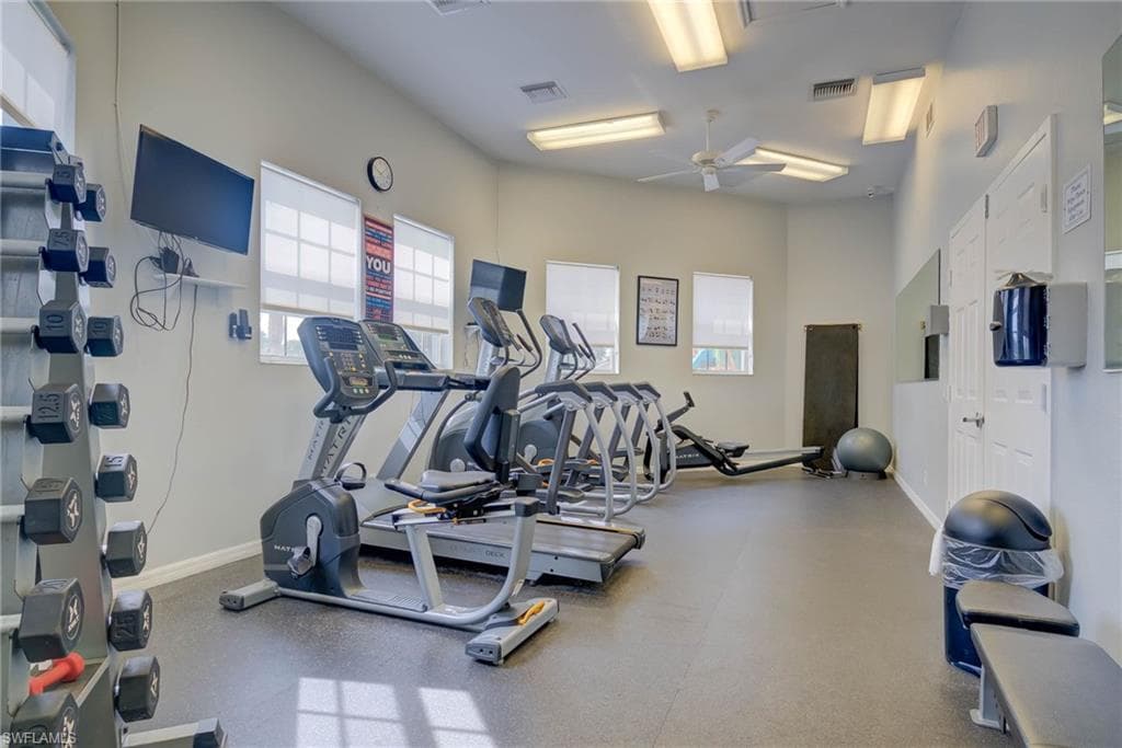 Clubhouse gym