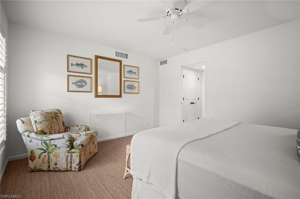 Guest bedroom 1 is large enough for multiple sleeping options including a day bed or crib!