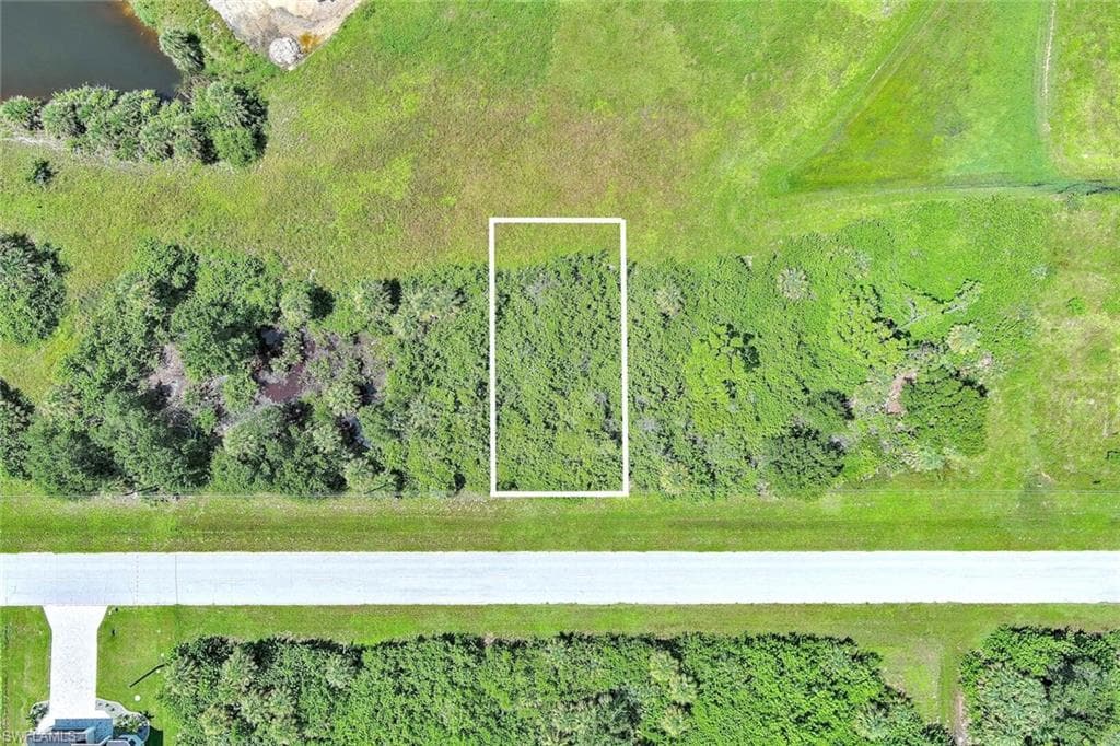 View of property location featuring property parcel outlined
