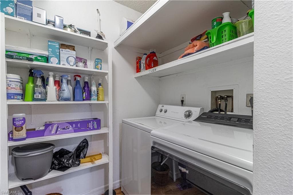 Full Size Washer and Dryer