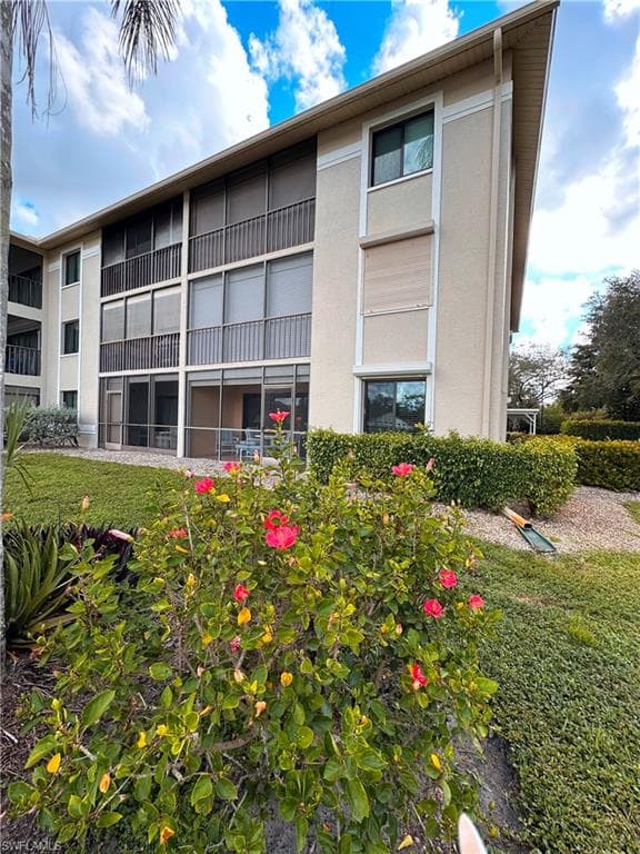View of property lower corner unit.