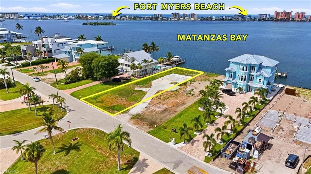 Waterfront lot with direct Matanzas Bay access - Virtually Edited Image