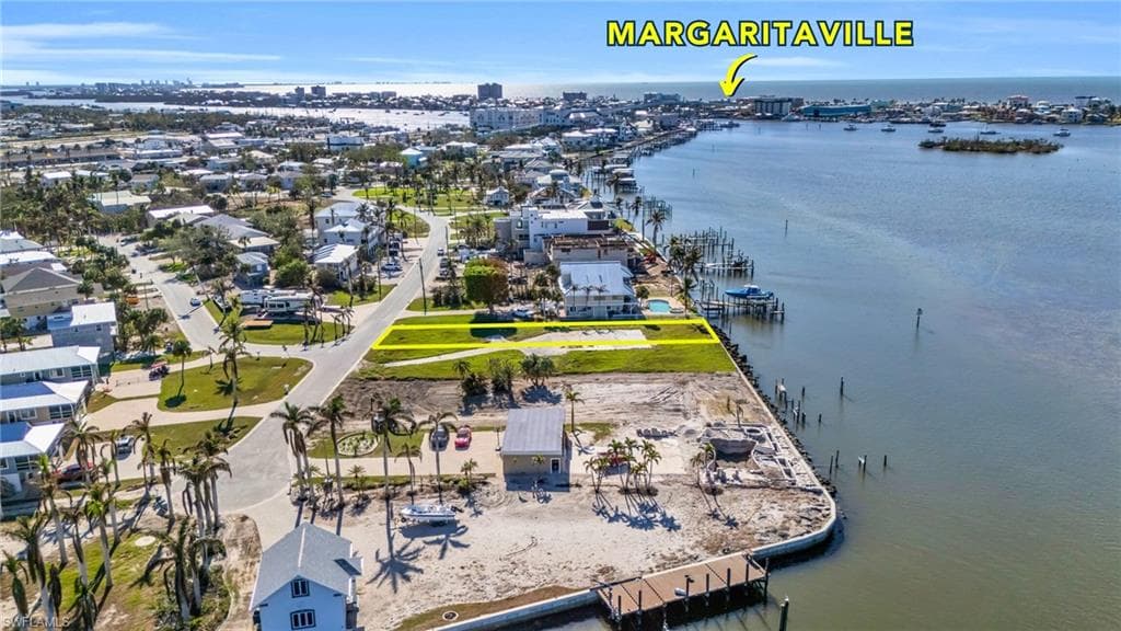 Bird's eye view of a large body of water - Virtually Edited Image