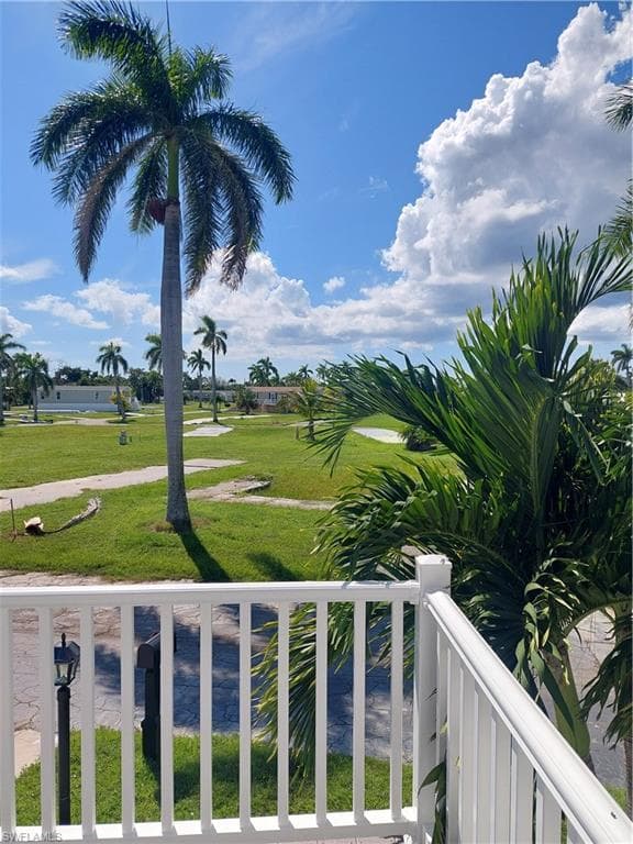 From the front porch