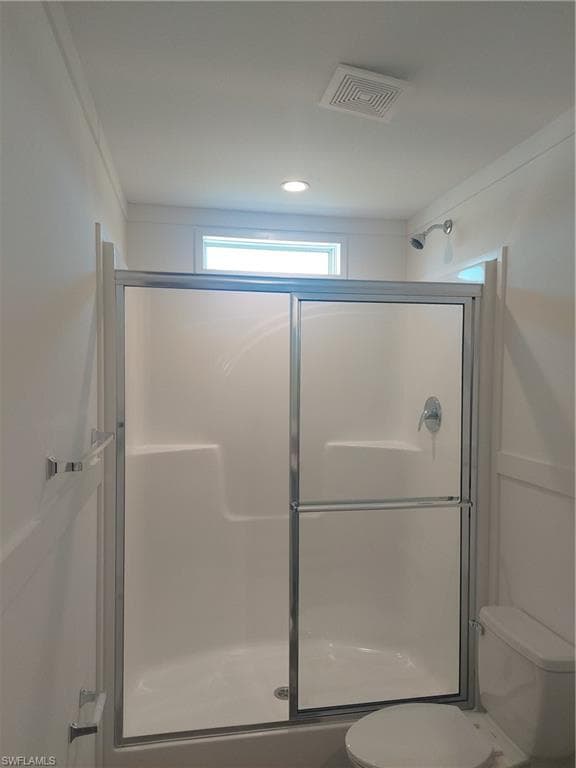 Primary Bathroom with transom window