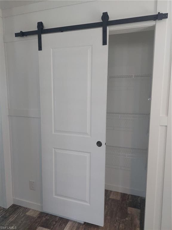 Barn Door Pantry