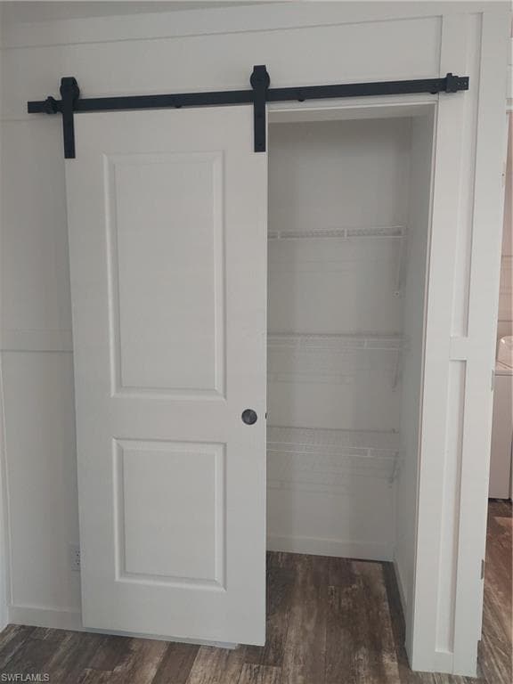Barn Door Pantry